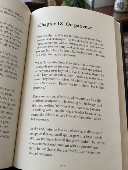 Example of a scanning problem: open book, curved page.