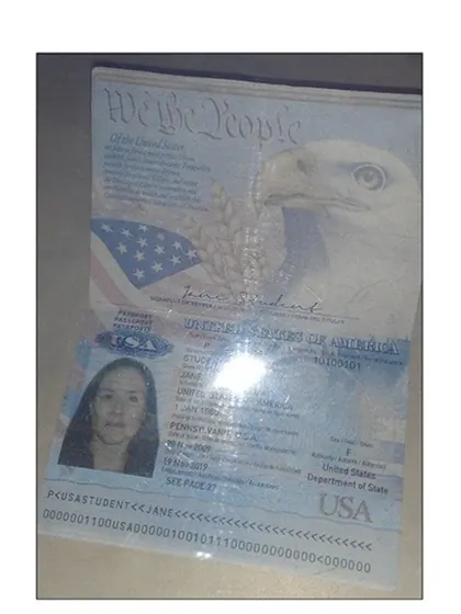 Example of a scanning problem: flash glare.