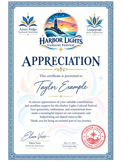 Example of a correctly scanned certificate — correct scan.